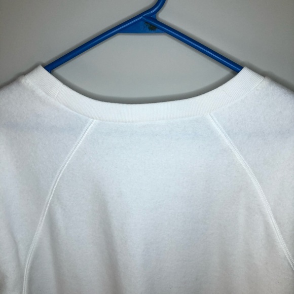 White Fleece Sweater - Picture 8 of 9